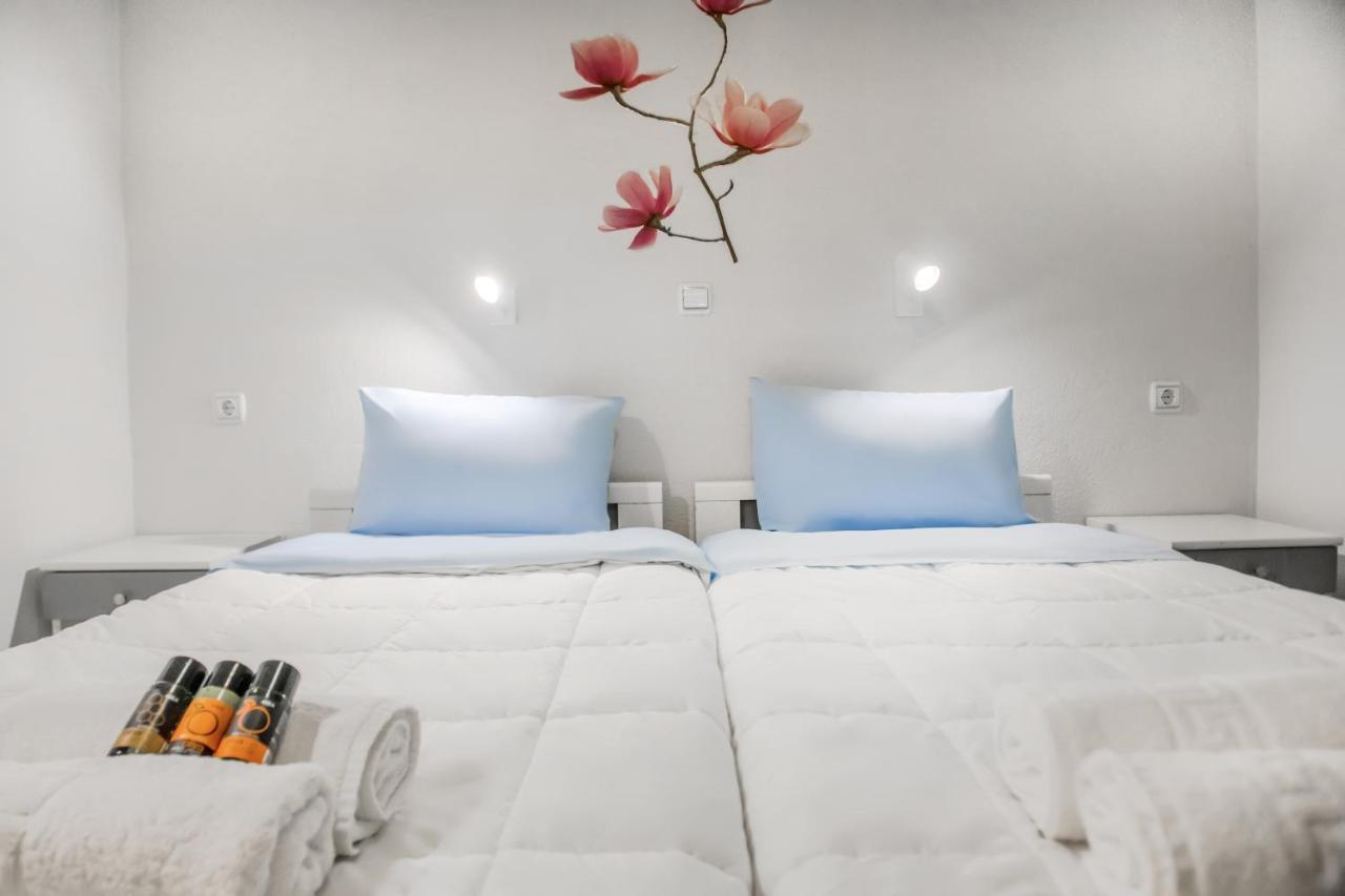 Cormoranos Apartments Eco Green 基萨莫斯 外观 照片